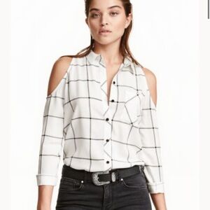 H&M Cold Shoulder Top​